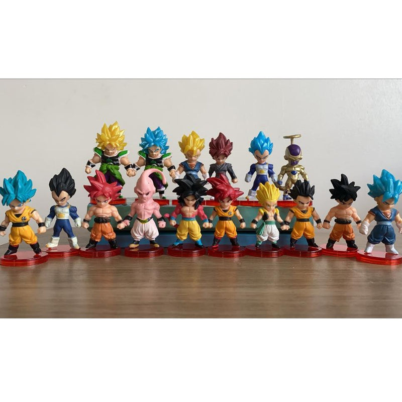 Dragon Ball Z Kit 16 Miniaturas Dragonball