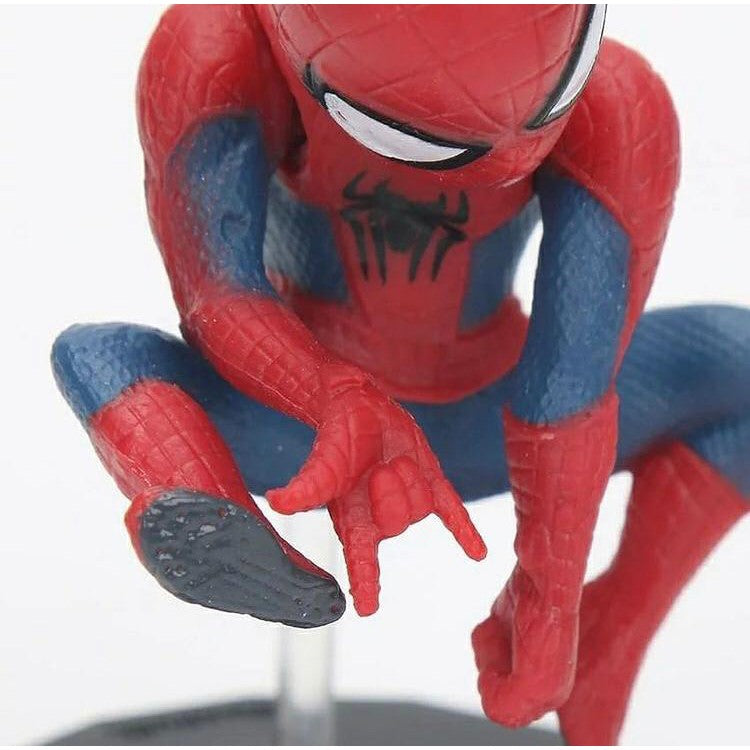 Homem Aranha Miniaturas 4 Peças Marvel Colecionáveis Spider Man