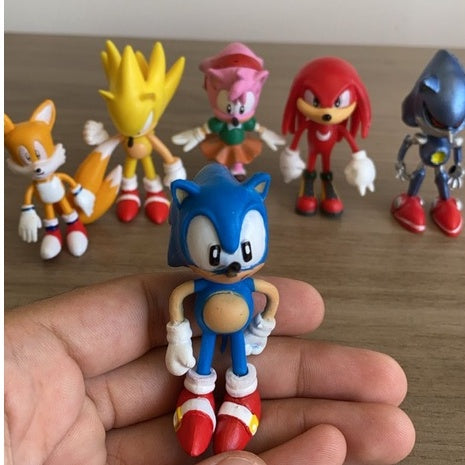 Sonic Figures 6 Miniaturas de Game