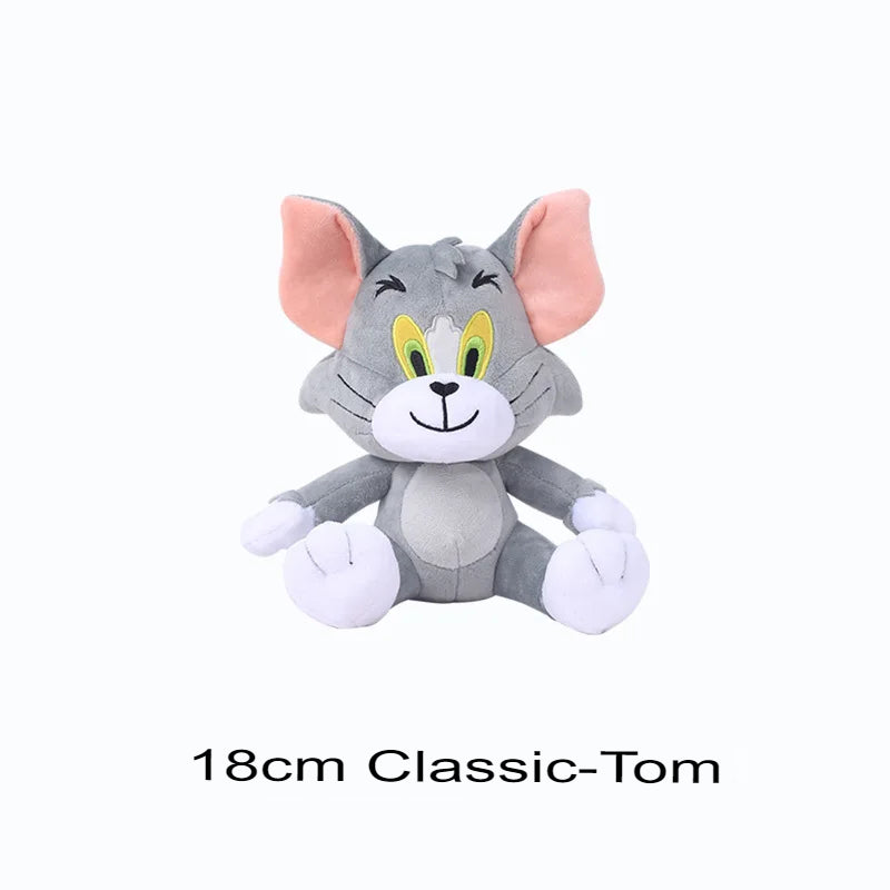 Tom e Jerry Pelúcia de Brinquedo Figuras Gato, Rato desenhos animados boneco de pelúcia