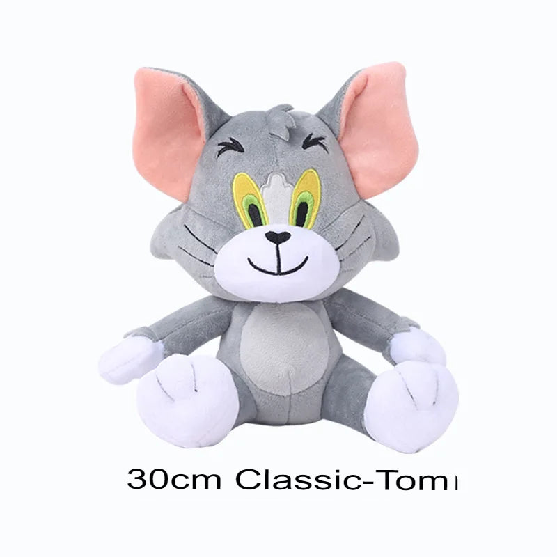 Tom e Jerry Pelúcia de Brinquedo Figuras Gato, Rato desenhos animados boneco de pelúcia