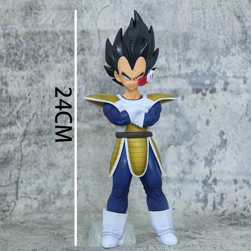 Vegeta com Visor Figura de ação em PVC do Anime Dragon Ball 24 cm